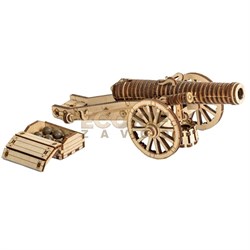 Модель для сборки - Пушка 17-18 веков - фото 4522