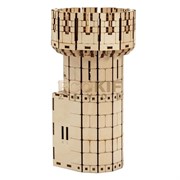 Модель для сборки - Угловая башня с машикулями